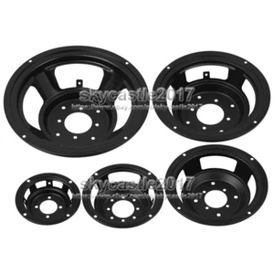 2x 3"-10" Pulgadas Altavoz Lavabo Marco Bajo Hierro Soporte Cesta Woofer Reparación Parte #2 - Imagen 1 de 12