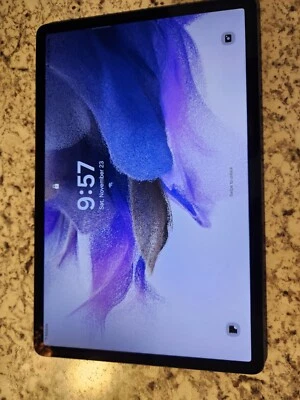 Samsung Galaxy Tab S7 FE SM-T736 64 GB, Wi-Fi + 5G, 12.4 in - Mystic Black - Image 1 of 3