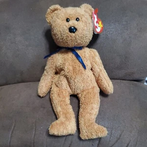 6T Ty Beanie Baby Fuzz The Bear Peluche Coleccionable Retirado De Colección - Imagen 1 de 5