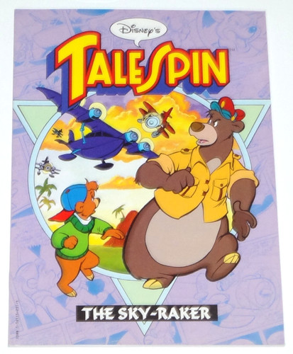1991 DISNEY CARTOON TALES TALESPIN THE SKY RAKER TPB COMIC BOOK VF/NM ...