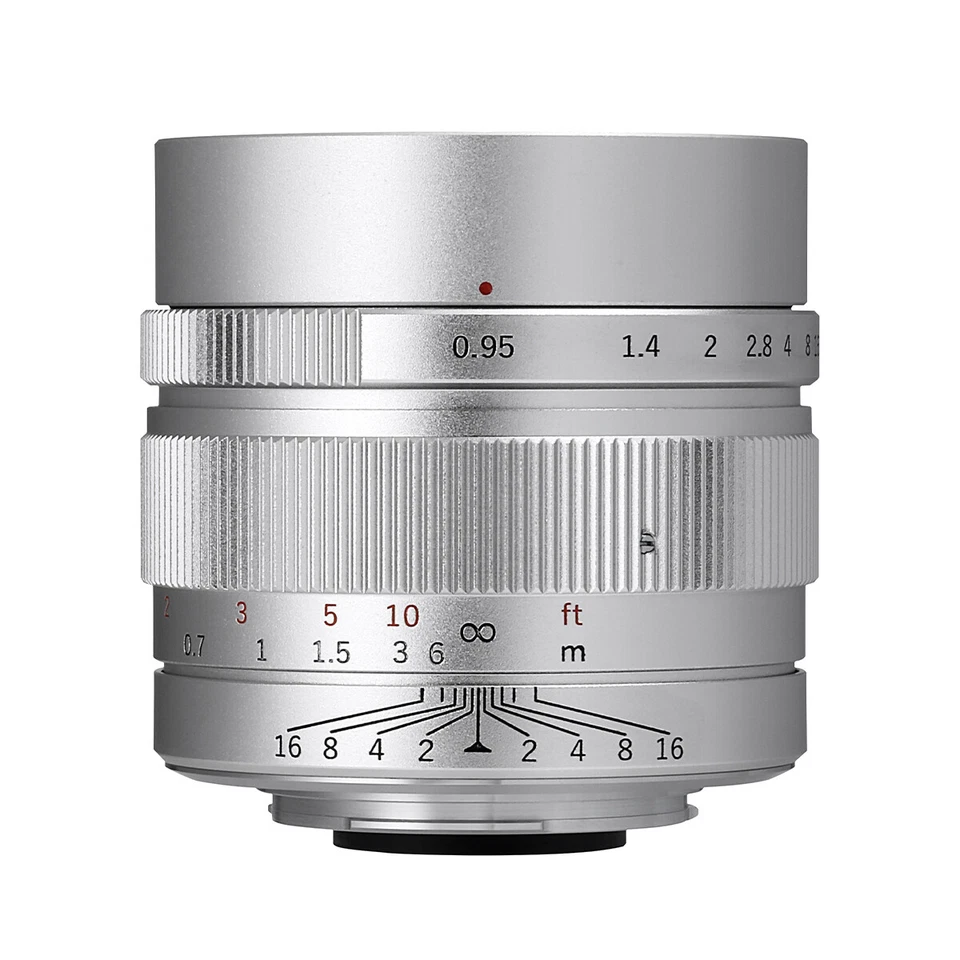 ZhongYi Mitakon SPEEDMASTER 35mm F0.95 II for Fujifilm X mount camera =Silver= - Image 1 of 4