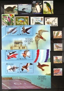 WELTWEIT schöne Vögel verschiedene Sets & M/Blätter U/M CS516 - Bild 1 von 1