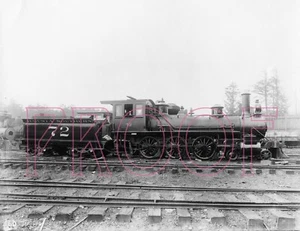 Augusta Southern Railroad (AUS) Engine 72 - 8x10 Photo - Picture 1 of 1
