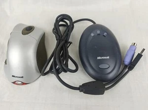 Microsoft IntelliMouse Explorer 1.0A Wireless Maus USB PS/2 kompatibel + Bonus - Bild 1 von 11