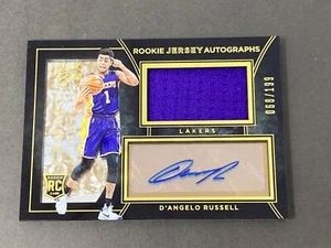 D'Angelo Russell 2015-16 Panini Black Gold Auto Jersey RC #2  #D 068/199 - Picture 1 of 2
