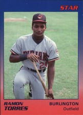 1989 Burlington Indians Star #24 Ramon Torres