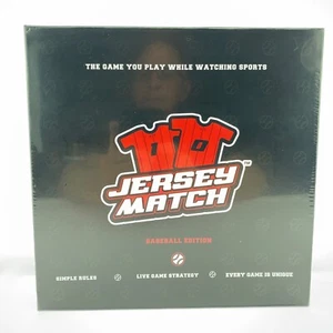 Jersey Match Baseball Edition Board Game The Game You Play While Watching Sports - Picture 1 of 7