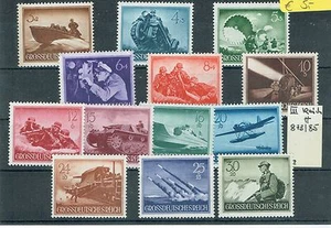 German Empire MiNr 873 - 885 Wehrmacht Mint ** - Picture 1 of 1