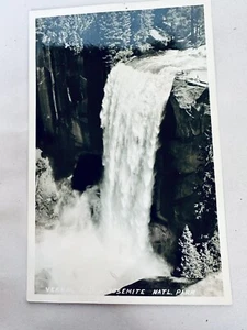 RPPC Postkarte Vernal Falls Yosemite Nationalpark Kalifornien #341 - Bild 1 von 2