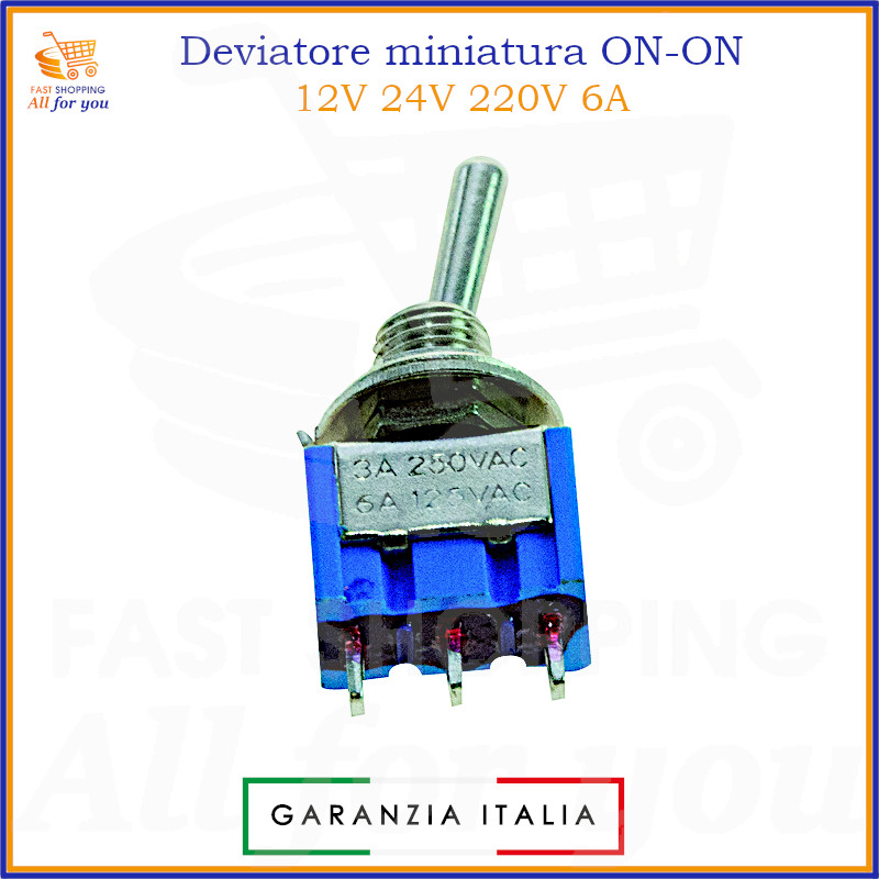 Interruttore Finecorsa Micro Switch TM1307 - Nero Per Applicazioni Meccaniche