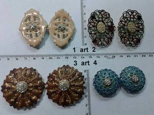 alamari bottone gioiello alamaro chiusura giacca buttons bouton vintage lotto g1 - Picture 1 of 1