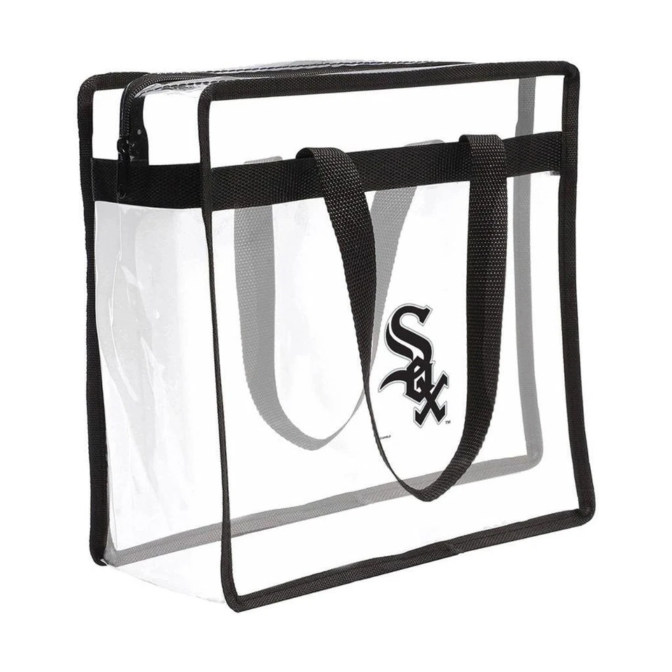 Chicago White Sox Clear Stadium Tote [NEW] MLB Bag Purse Game Day Field - Изображение 1 из 1