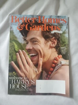 HARRY STYLES - Better Homes & Gardens Magazine - June 2022 - Homes and Gardens - Image 1 of 4