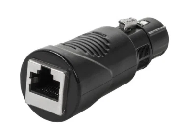 Accu-Cable RJ45 Ethernet to 5-Pin XLR/DMX Female Adapter - Image 1 of 2