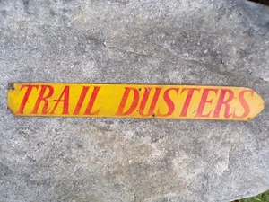 Vintage Off Road Club Sign 60s 70s Plymouth Trail Duster Dodge Ramcharger - Picture 1 of 8