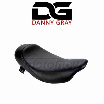 Danny Gray Weekday Solo Seat for 2010-2011 Harley Davidson FLHXXX Street ta Foto 1 de 4