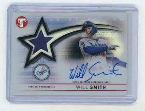 2022 Topps Pristine Will Smith Slice of a Star Game Used Jersey Auto - Bild 1 von 2