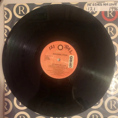 Sandra Feva, Maxi-Single, 12", VG+, He Gives Me Love *House* - Image 1 of 2