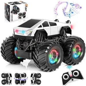 Ferngesteuertes Auto, 118 Monstertruck Spielzeug für Jungen, 360° drehbare RC Trucks,... - Bild 1 von 7