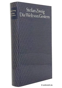 Stefan Zweig: Die Welt von Gestern (Bibliothek des 20. Jahrhunderts) - Imagen 1 de 1