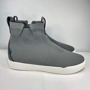Vessi Weekend Chelsea Waterproof Boots Mens SZ 10 Grey Ankle Pull On Shoes - Bild 1 von 17