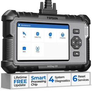 2025 TOPDON AD500 PRO+ Auto Diagnostic Car OBD2 EOBD Scanner ABS SRS ENGINE - Bild 1 von 13