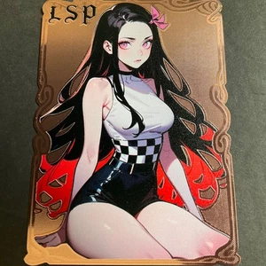 Goddess Story Gold METAL Card - Serial Number #/100! Double Sided Demon Slay - Picture 1 of 8