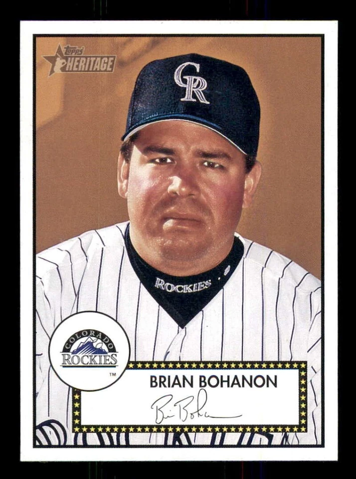 2001 Topps Heritage Baseball Base Card Singles #81-310: (You Pick) NM-MT - Image 1 of 1