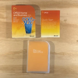 Microsoft Office Home and Business 2010 Software Disc DVD & Product Key - Picture 1 of 9