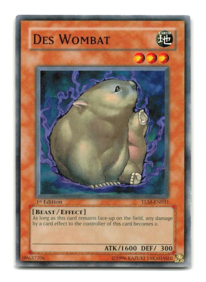 Des Wombat - TLM-EN031 - YuGiOh-LP — 第 1/1 张图片