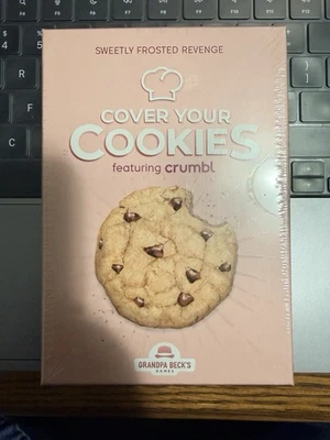 Cover Your Cookies Card Game featuring Crumbl Grandpa Beck's New Factory Sealed - Image 1 of 2