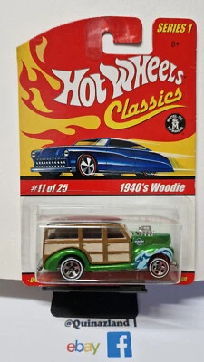 Hot Wheels Classics serie 1 1949's woodie     (NP05) - Photo 1/3