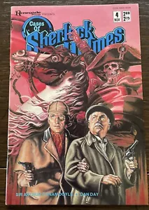 Cases of Sherlock Holmes comic book No 4 November 1986 - Picture 1 of 5