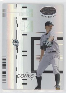2005 Leaf Certified Materials Mirror White AJ Burnett #1