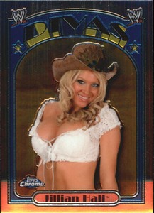 2007 Topps Heritage II Chrome WWE Wrestling #68 Jillian Hall DV