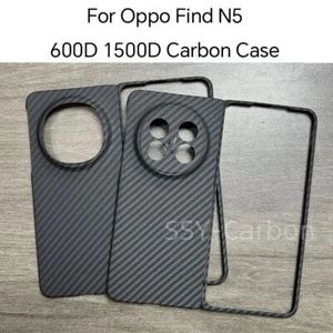 Real Carbon Case For Oppo find n5 Carbon Fiber Ultra-thin ultra light Cover - Picture 1 of 28