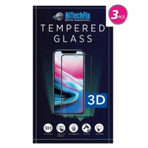 3 Pack 3D New High-End Tempered Glass Screen Protector for iPhone 12/12 Pro - Picture 1 of 2