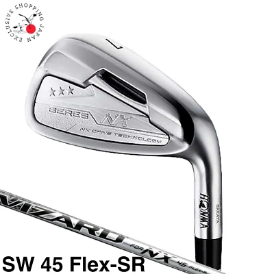 HONMA Beres NX 3 Star 3S Wedge SW VIZARD FOR NX 45 Graphite Shaft Flex SR MTO - Image 1 of 4