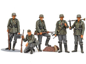 Ensemble d'infanterie allemande Tamiya milieu de la Seconde Guerre mondiale