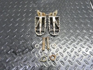 06 07 08 Kawasaki KX 250F KX250F Pedane OEM Destro Sinistro Foot Pegs 2007## - Foto 1 di 14