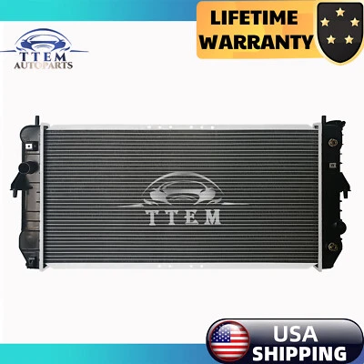 2347 Radiator Fit 2000-2005 Pontiac Bonneville Buick LeSabre V6 3.8L Aluminum Foto 1 de 4