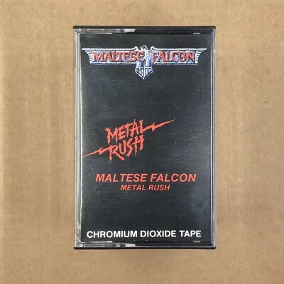MALTESE FALCON Cassette Tape 80s METAL RUSH ORIGINAL ROADRACER RECORDS - Image 1 of 4