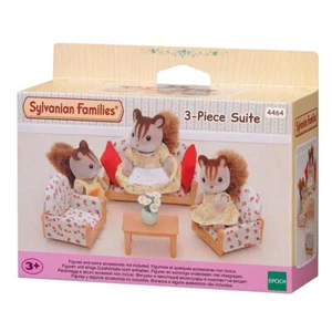 Sylvanian Families 3 Piece Suite Set Dollhouse Playset Toy Doll New in Box 4464 - Picture 1 of 4