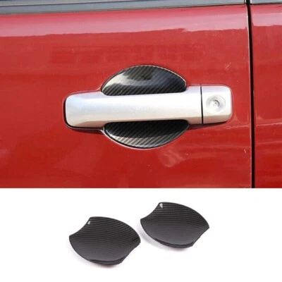 Tazón de puerta exterior de fibra de carbono ABS para Toyota FJ Cruiser 07-21 Foto 1 de 4