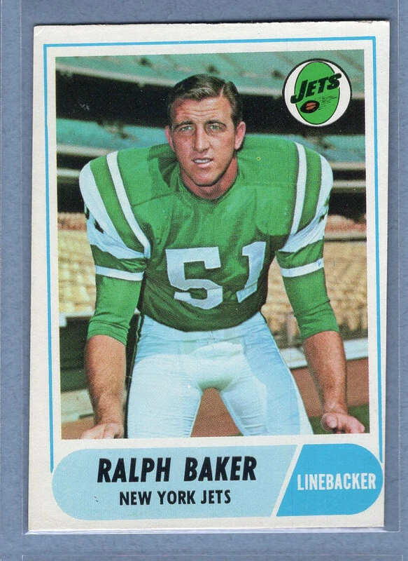 1968 Topps #38 Ralph Baker (d) EX  GO207 - Image 1 of 1