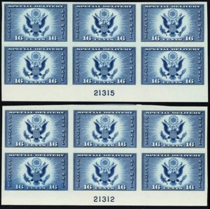 771, Unused NH (NGAI) TWO VF Plate Blocks CV $110 - Stuart Katz - Picture 1 of 1