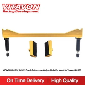 Vitavon UDR Alu7075 Chassis Reinforcement Adjustable Buffer Mount For UDR 1/7 - Picture 1 of 9