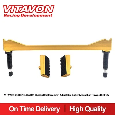 Vitavon UDR Alu7075 Chassis Reinforcement Adjustable Buffer Mount For UDR 1/7 - Image 1 of 4