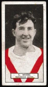 Pattreiouex - 'Footballers Series (Brown)' (1927) - C. Moore (Manchester United) - Picture 1 of 2