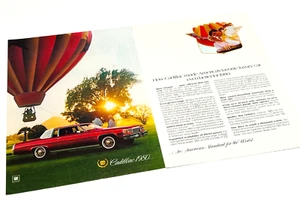 Cadillac Coupe De Ville 1980 anuncio de revista impreso - Imagen 1 de 1